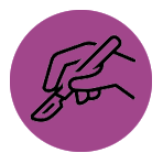 Icon for free safe surgery